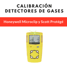Calibración detectores de gases